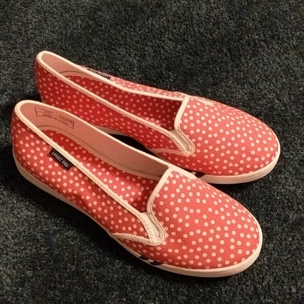 Lands end loafers -